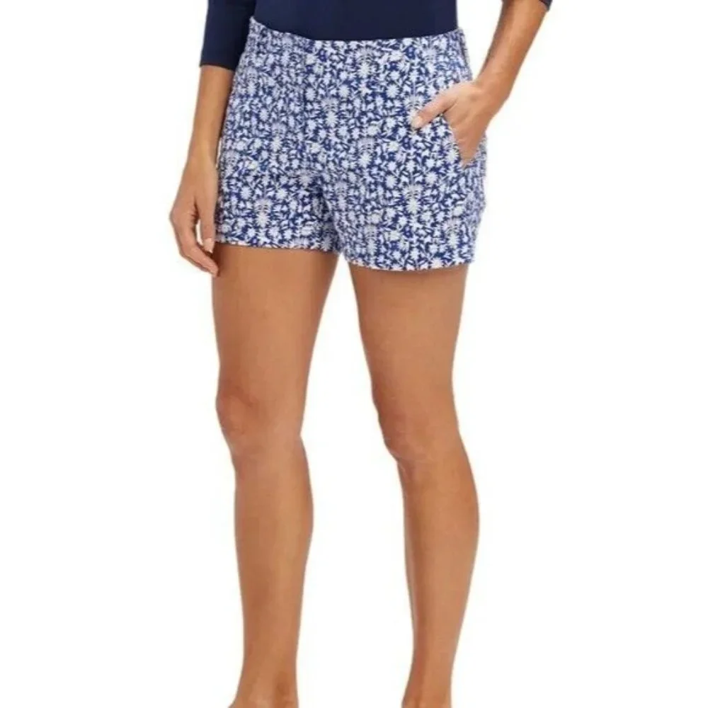 VINEYARD VINES‎ Women's 1/2 Inch Otomi Print Every Day Shorts Size 0